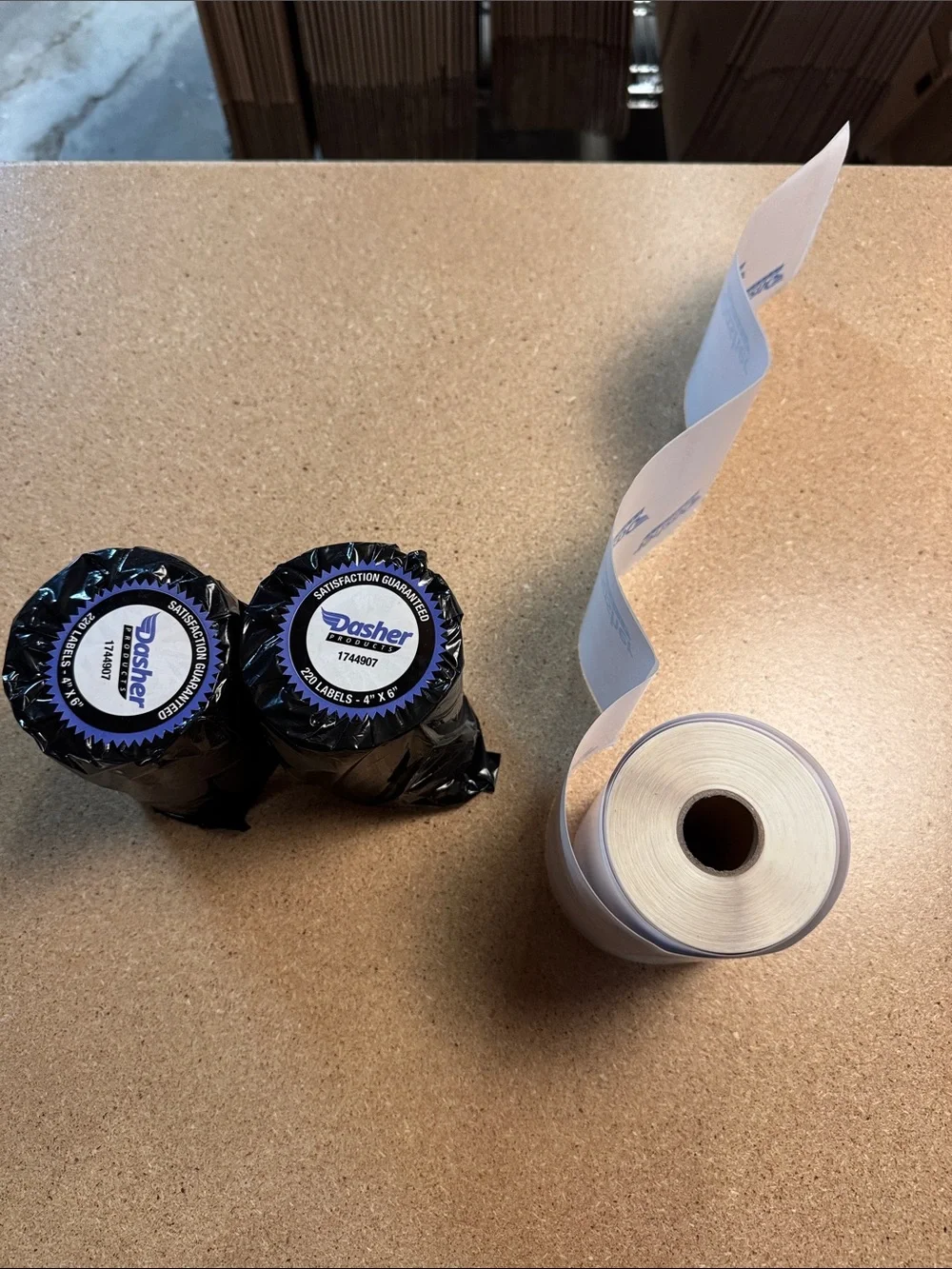 Thermal Label Rolls - 4x6” shipping labels, dymo printer compatible